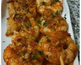 Foto del paso 6 de la receta: Brochetas de langostino al ajillo
