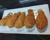 Pas rețetă Pulpe de pui în crustă crocantă de porumb! 3 fotografie
