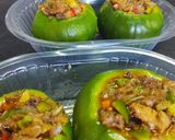 Foto del paso 4 de la receta: Zapallitos rellenos con carne 🥩 y Salsa Blanca 😋!🇦🇷❤️