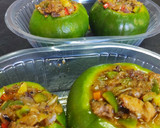 Foto del paso 4 de la receta: Zapallitos rellenos con carne 🥩 y Salsa Blanca 😋!🇦🇷❤️