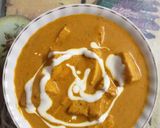 A picture of step 6 of Shahi Paneer.
