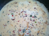 Fideos con crema