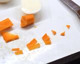 Túrókrémmel töltött tojás "csibe" recept fázis 5 fotója