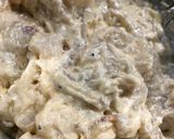 Foto del passaggio 4 della ricetta Ravioli blu con tartare di gamberi e ricotta