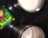A picture of step 1 of BRU Coffee l instant coffee l.