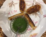 A picture of step 4 of Green mango kebabs.