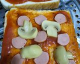 Gambar langkah 2 resipi Pizza Segera.