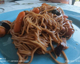 Foto del paso 5 de la receta: Udon con pulpo, zanahoria y espárragos
