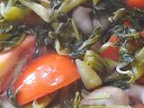Bao tử cá basa xào chua