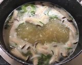 A picture of step 2 of Mushroom soup.