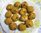A picture of step 2 of Bajra Pakora.