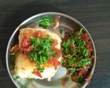 A picture of step 11 of Masala pav.