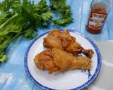 Hình bước làm 6 của món Xôi Đùi Gà Chiên