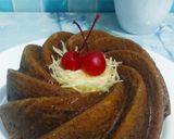 Foto langkah ke 8 dari resep Bolu Pisang Moca Kukus (tanpa Mixer).
