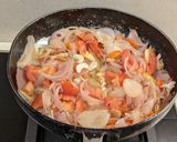 A picture of step 5 of Paneer Butter Masala.