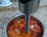 A picture of step 2 of Vegetable Soup.