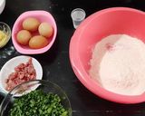 Foto langkah ke 1 dari resep Martabak telur teflon.