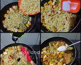 Foto langkah ke 5 dari resep Tumis Tahu Mie Basah (mie karet).