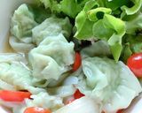 รูปขั้นตอนการทำที่ 1 ของ เกี๊ยวหยก อกไก่ คลีน