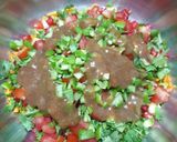A picture of step 3 of Falahari Bhel.