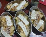 Foto langkah ke 3 dari resep Kentang Keju Kukus Oregano.