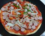 Pizza teflon lezatos #selasabisa langkah memasak 5 foto