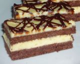 Pudingos vaníliakrém tortába, süteménybe recept fázis 5 fotója