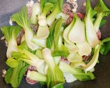 Hình bước làm 2 của món Bò Xào Cải Thìa
