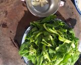 蒜炒芥藍的食譜步驟1照片