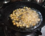 A picture of step 3 of Fried Chana Masala.
