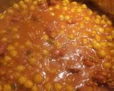 Foto del paso 7 de la receta: Garbanzos con arroz, chistorra y beicon ahumado