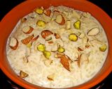 पिस्ता, बादाम मिक्स खीर (Pista,badam mix kheer recipe in hindi) रेसिपी चरण 5 फोटो