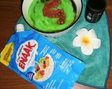 Foto langkah ke 4 dari resep Bubur Lemu Pandan.