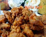 A picture of step 7 of Karai..pakoray.