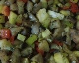 Foto del paso 2 de la receta: Vegetales y huevo revueltos