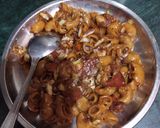 A picture of step 4 of चीजी मैकरोनी.
