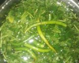 A picture of step 1 of Pudina amla chutney.