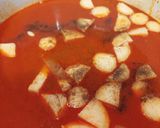 Gulyásleves házi csipetkével recept fázis 3 fotója