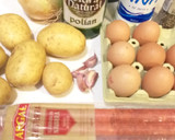 Foto del paso 1 de la receta: Huevos rotos con chistorra