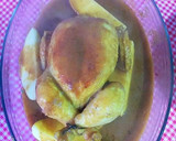 Foto del paso 18 de la receta: Pollo relleno de frutas pasas a la imperial al horno