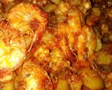 Foto langkah ke 3 dari resep Sambel kentang+tempe+udang.