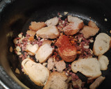 Foto del paso 2 de la receta: Sopa de ajo o castellana con jamón
