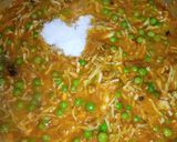 A picture of step 10 of Vegetable Tahiri.