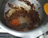 A picture of step 5 of Red beans curry.