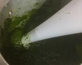 A picture of step 4 of Sarson Ka Saag,Makki Ki Rotis, turnips Bhaji,hot dry fruits Gur.