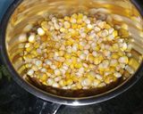A picture of step 2 of Corn poha.