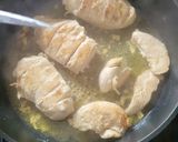 Mézes fokhagymás csirkemell krumplival és kukoricával recept fázis 3 fotója