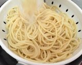 A picture of step 3 of Spaghetti, Meat, and Garlic & Herb sauce.
