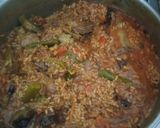 Foto del paso 3 de la receta: Arroz con costilla de cerdo, alcachofas y espárragos trigueros