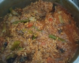 Foto del paso 3 de la receta: Arroz con costilla de cerdo, alcachofas y espárragos trigueros